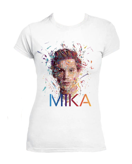 Tee Shirt Mika Femme Songbook Pop