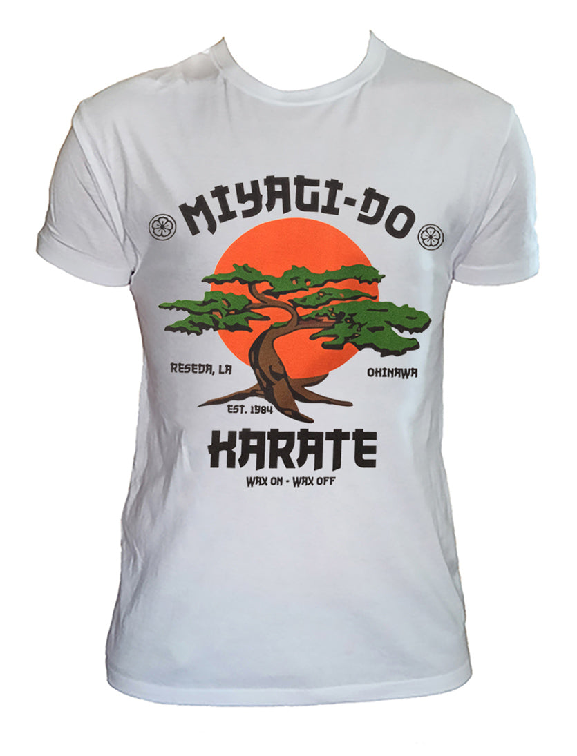 T Shirt Miyagi Do Uomo Bambino Karate Kid Serie TV