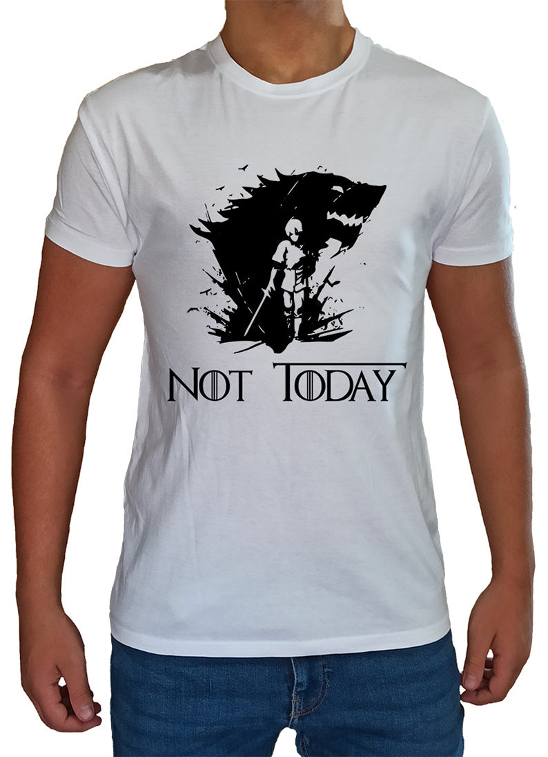 Arya Stark T-Shirt Man Child Not Today TV Series