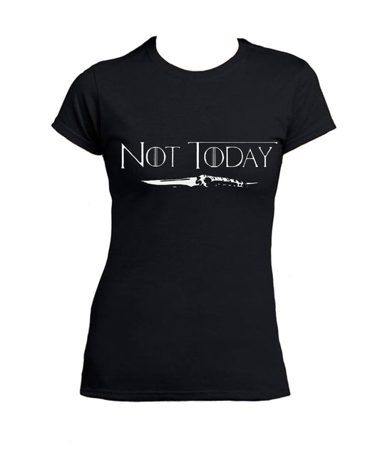 Not Today T shirt Woman Arya Stark TV Series