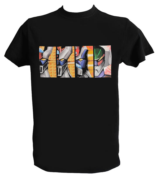 T Shirt Goldrake Mazinga Z Jeeg Robot Uomo Bambino