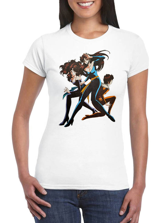 Cat's Eye T-Shirt Woman Cartoons