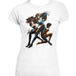 Cat's Eye T-Shirt Woman Cartoons