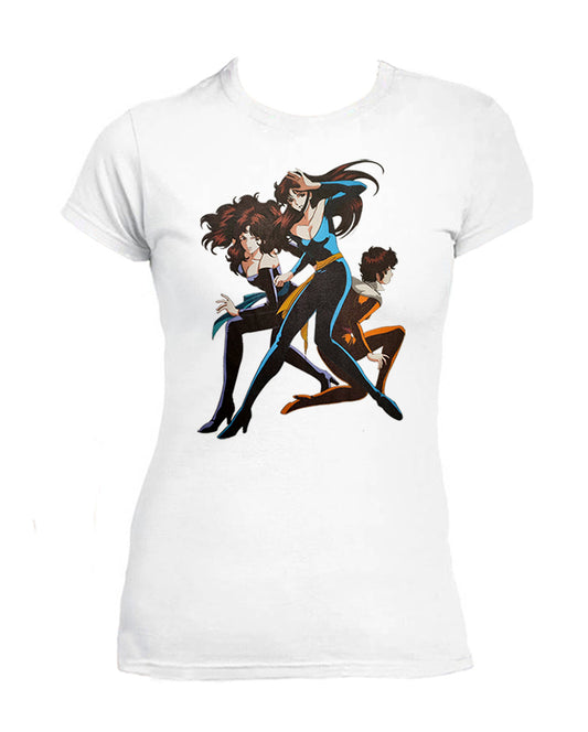 Cat's Eye T-Shirt Woman Cartoons