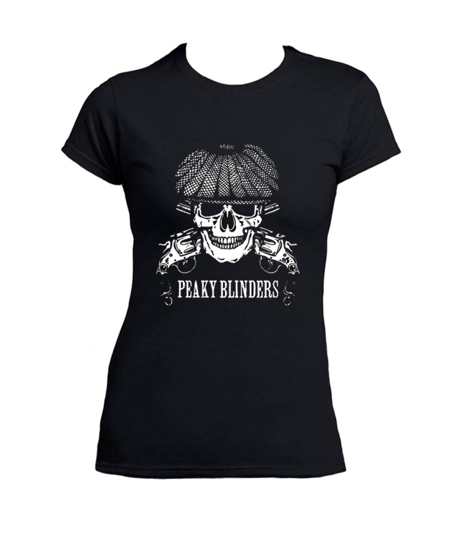 Skull Tommy Shelby T-Shirt Woman TV Series