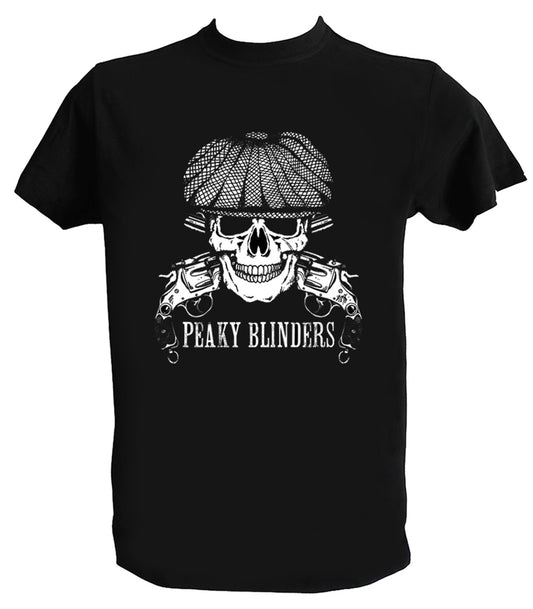 Tommy Shelby Skull T Shirt série TV hommes et enfants