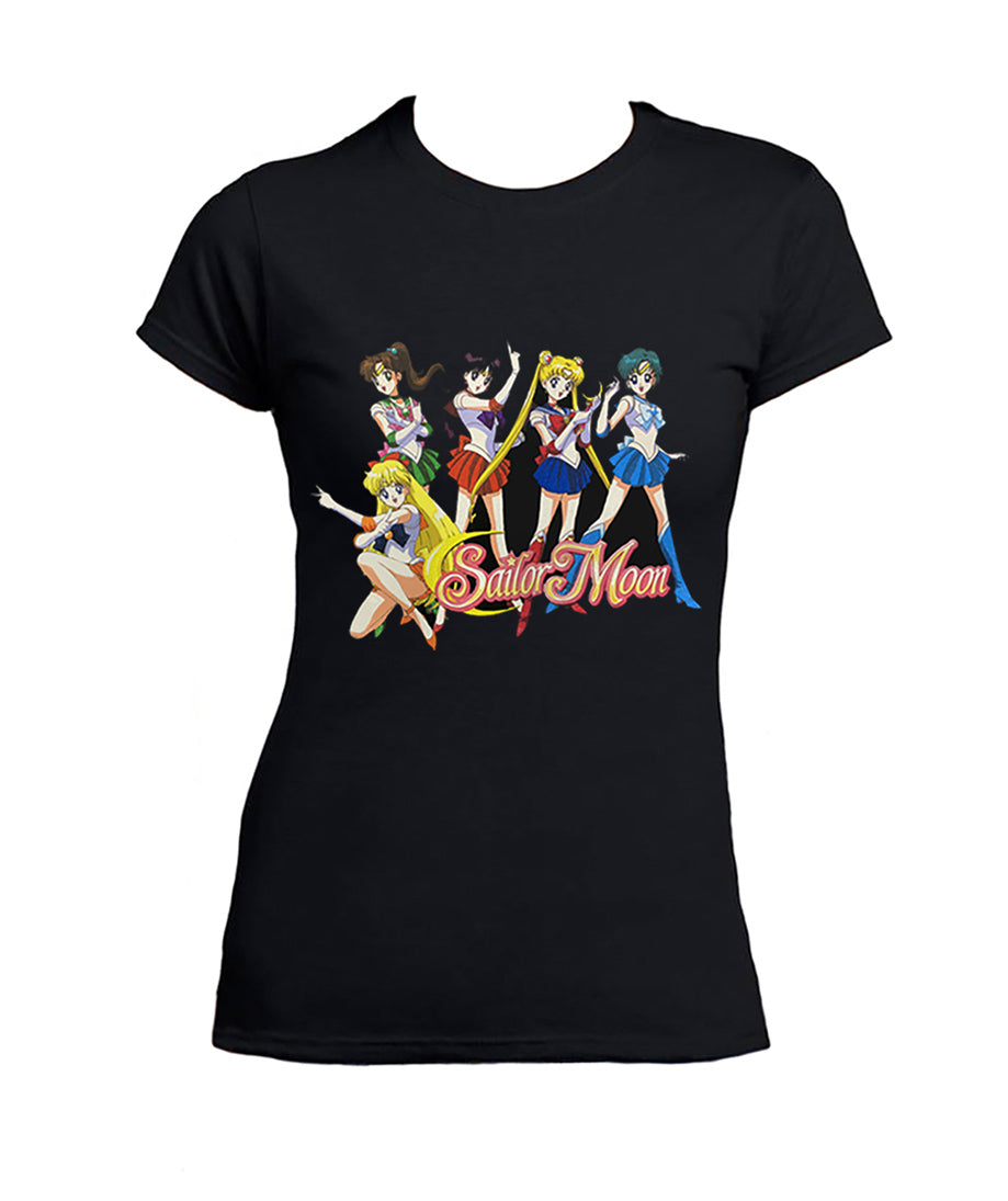 T Shirt Sailor Moon Donna Cartoni Animati anni 90