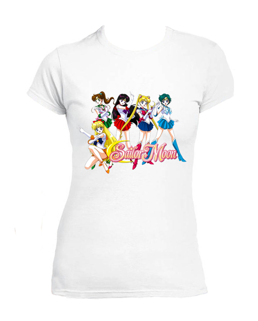 T Shirt Sailor Moon Donna Cartoni Animati anni 90