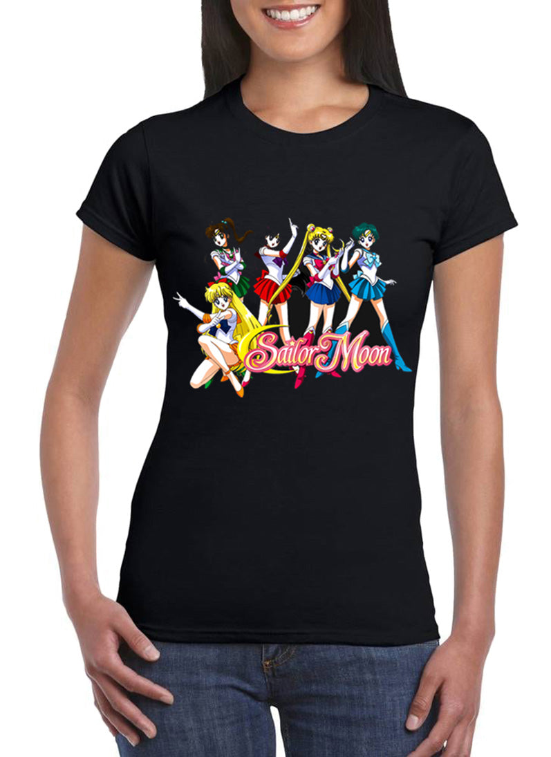 T Shirt Sailor Moon Donna Cartoni Animati anni 90