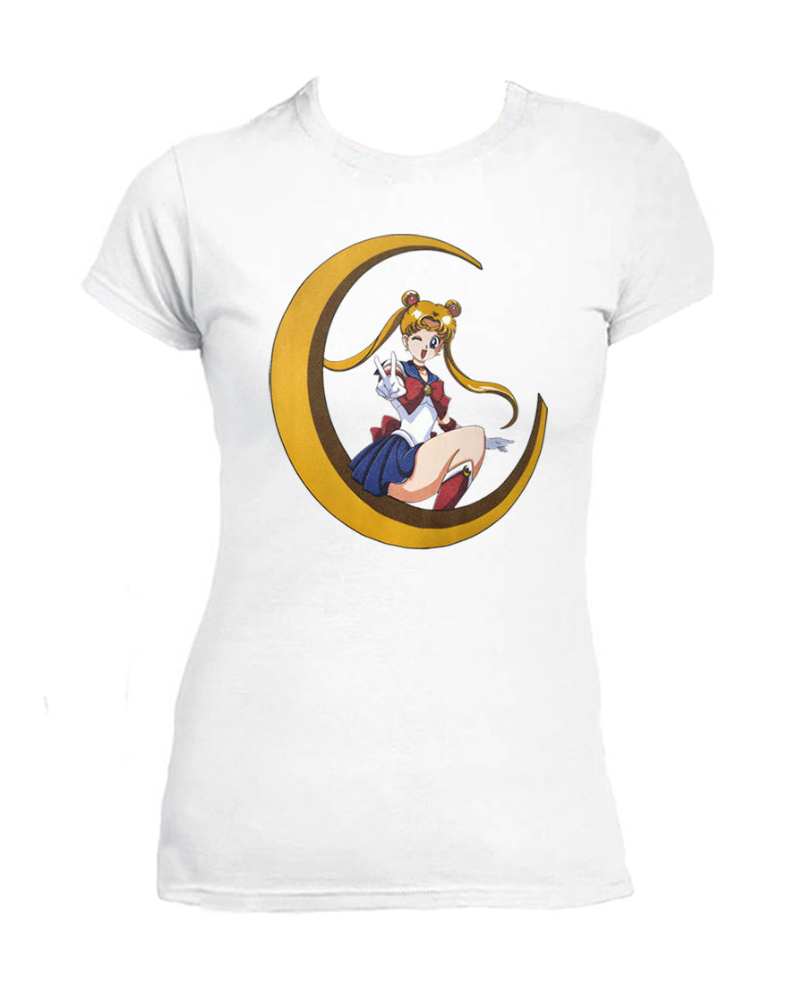 T Shirt Sailor Moon Donna Cartoni Animati