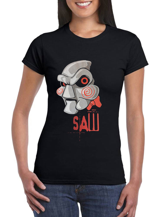 Saw T shirt Woman Horror Movie