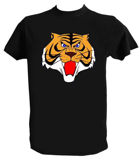 T Shirt Tiger Man Uomo Bambino Cartoni Animati Anni 80