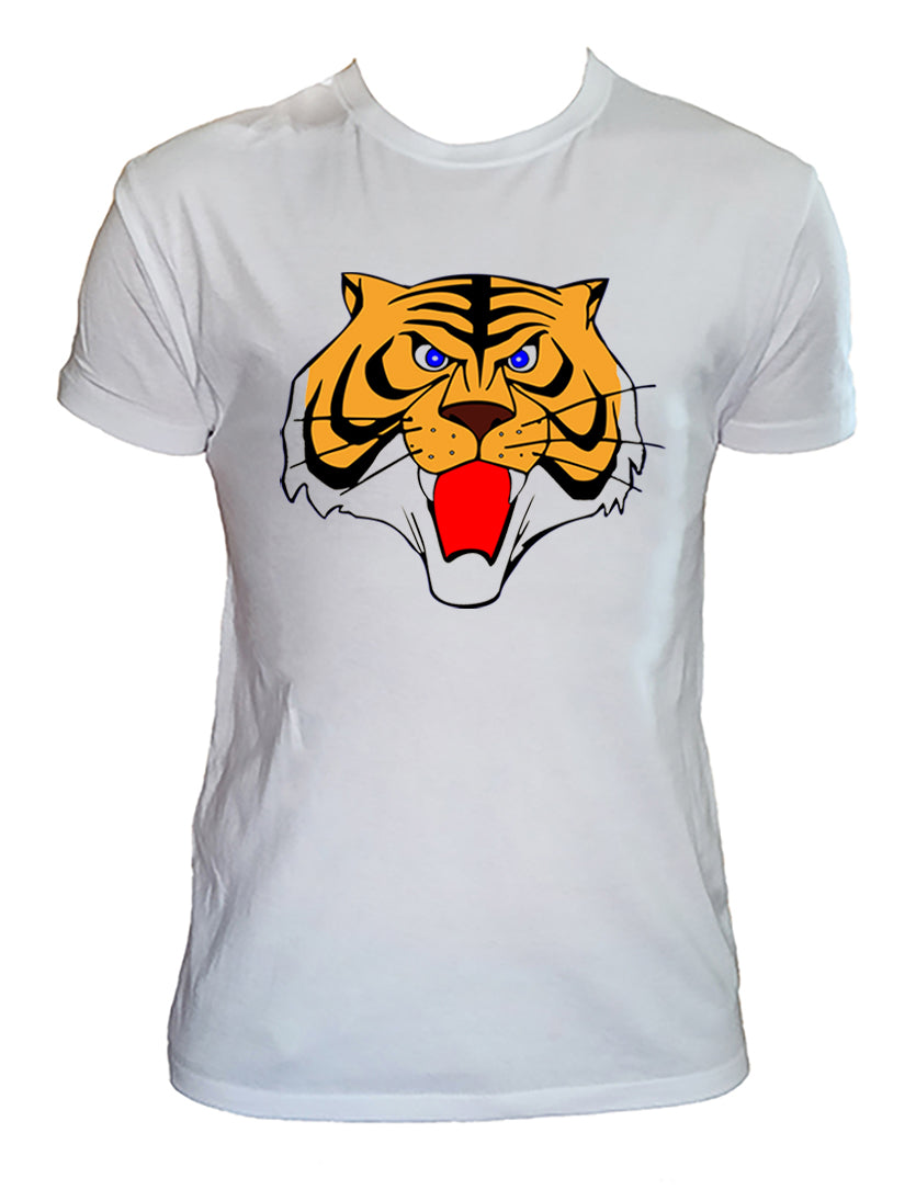 T Shirt Tiger Man Uomo Bambino Cartoni Animati Anni 80