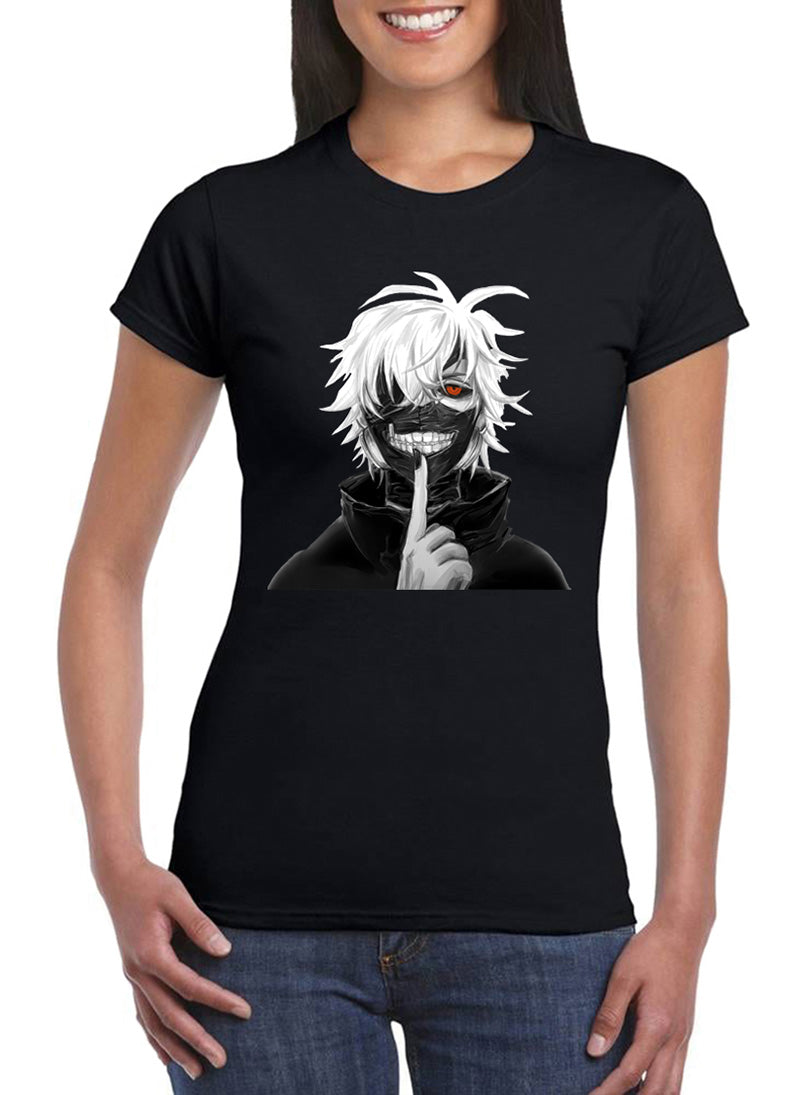 T Shirt Tokyo Ghoul Donna Ken Kaneki Anime