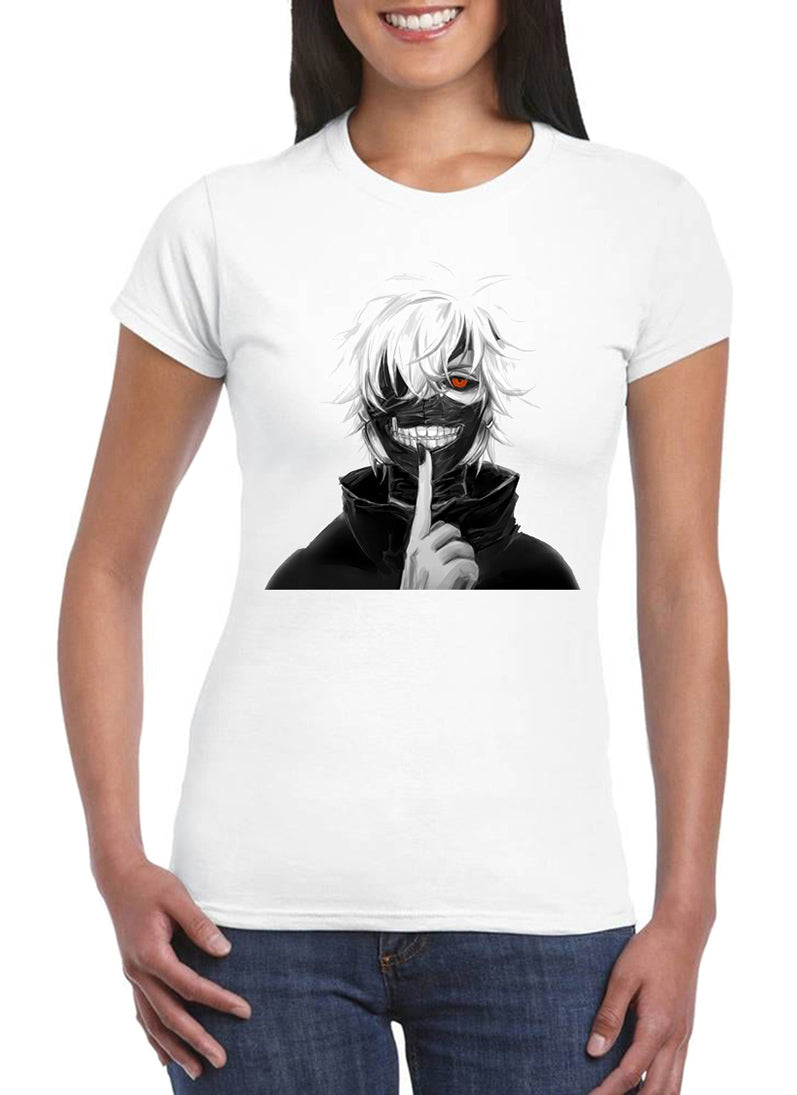 T Shirt Tokyo Ghoul Donna Ken Kaneki Anime