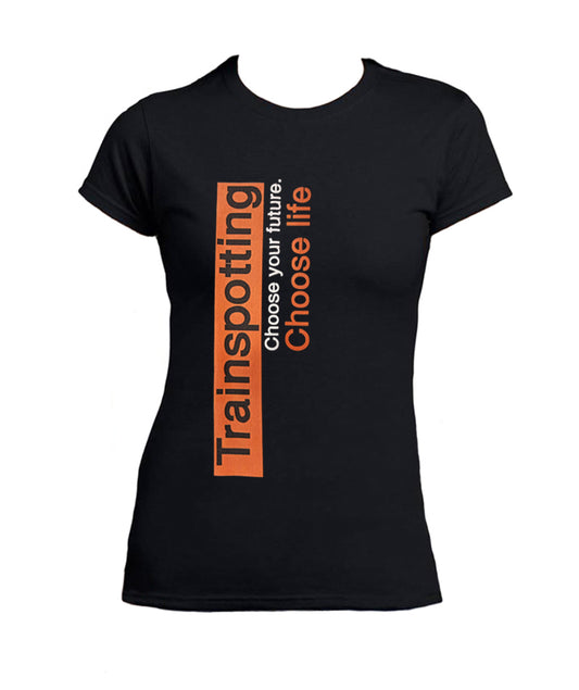 T Shirt Trainspotting Donna