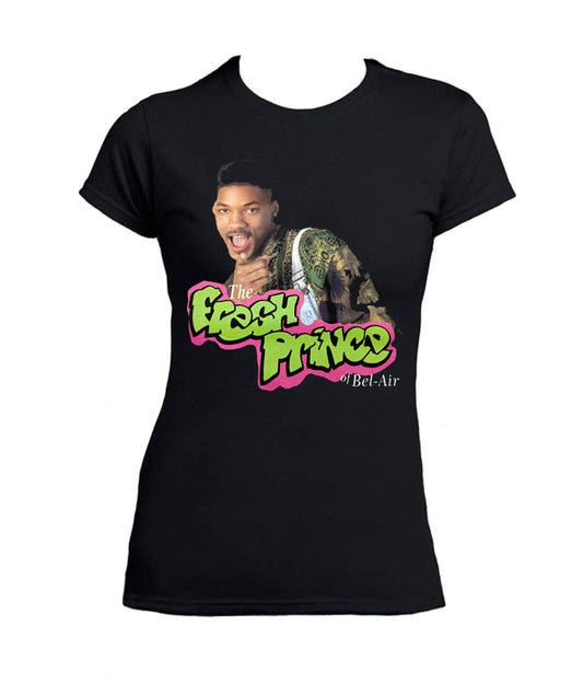 Tee Shirt Willy Le Prince de Bel Air Femme Série TV